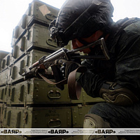 Практический этап выездной совместной конференции Министерств обороны Беларуси и России