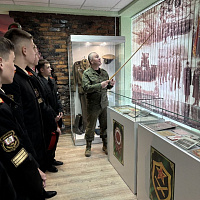 Минские суворовцы посетили 51-ю гвардейскую артиллерийскую бригаду 