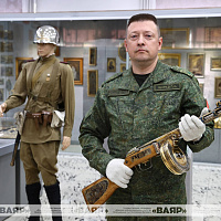 Участники командно-штабного учения с КСОР ОДКБ посетили музей Златоустовской Оружейной Фабрики