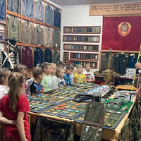 В рамках военно-патриотического воспитания