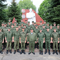 Сбор с офицерами-выпускниками на базе 60 отдельного полка связи