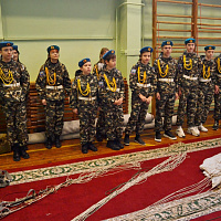 Торжественное открытие военно-патриотического клуба  «Мужество»