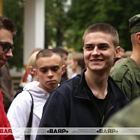 В Военную академию Беларуси прибыло более 750 курсантов первого курса набора 2025 года