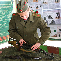 На полигоне 11 омбр стартовал районный этап военно-патриотической игры «Орлёнок»