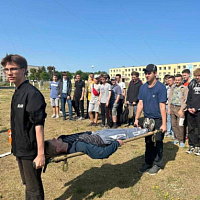 Учебно-полевой сбор с учащимися средних школ города Жодино