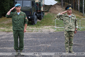Генерал-майор Вадим Денисенко поздравил кыргызских военнослужащих с Днём Независимости