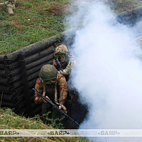 На Кобринском укрепрайоне прошли занятия по боевой подготовке 