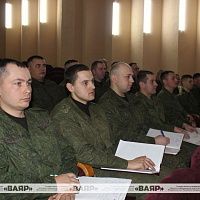 В Гродненском гарнизоне стартовал тактический сбор с командирами батальонов (дивизионов) и их заместителями