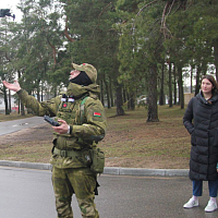 В 6-й отдельной гвардейской механизированной бригаде состоялся день открытых дверей