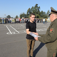 Проводы военнообязанных