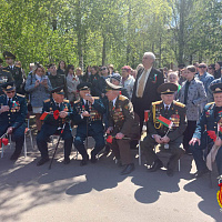 Торжественные мероприятия, посвященные 78-й годовщине Великой Победы, прошли в 72 ОУЦ