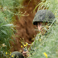 Занятия по тактической подготовке с курсантами Военной академии