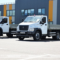 Торжественное вручение организационным структурам ДОСААФ новых грузовых автомобилей и автобусов