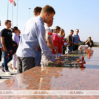 Военнослужащие командования ВВС и войск ПВО и члены их семей совершили автопробег в честь  Дня народного единства