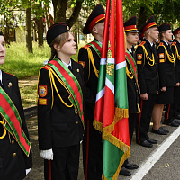 Открытие смены военно-патриотического лагеря в 72‑м гвардейском Объединенном учебном центре