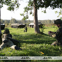 Под Витебском продолжается тактико-специальное учение «Военкор-2023»