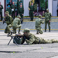 Торжественный митинг, посвящённый очередной годовщине Победы