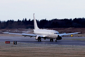 В Великобританию прибыл пятый самолет P-8A «Посейдон»