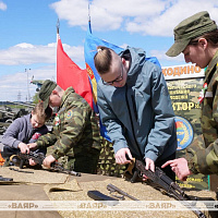 Праздничные мероприятия у мемориального комплекса «Курган Славы»