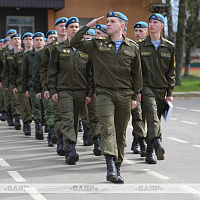 В командовании сил специальных операций Вооружённых Сил прошла церемония увольнения в запас военнослужащих срочной военной службы
