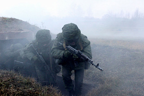 С военнослужащими нового пополнения 5 обр СпН прошли комплексные контрольные занятия