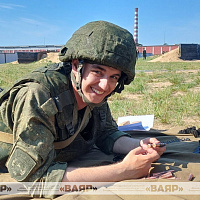 Комплексное занятие с новым пополнением в Гродненском гарнизоне