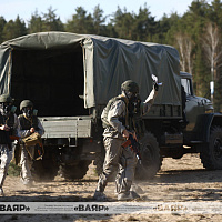 В 8-й бригаде радиационной, химической и биологической защиты проходит командно-штабное учение
