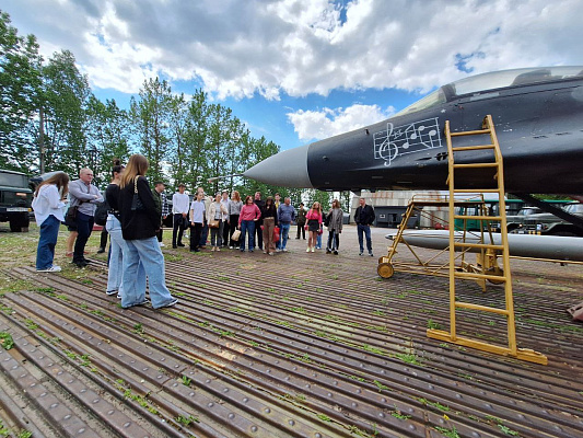На военном факультете в БГАА прошел день открытых дверей