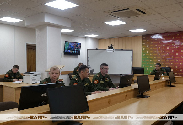 Совместная штабная тренировка на базе стационарных пунктов управления в пунктах постоянной дислокации органов военного управления тылового обеспечения