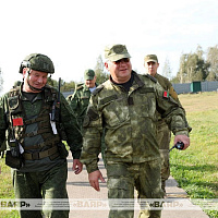 Генерал-майоры Павел Муравейко и Леонид Касинский посетили районы выполнения задач в ходе ССУ