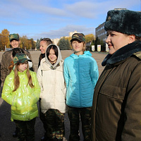 Связисты принимают гостей