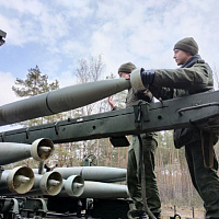 Контрольные занятия на полигоне 