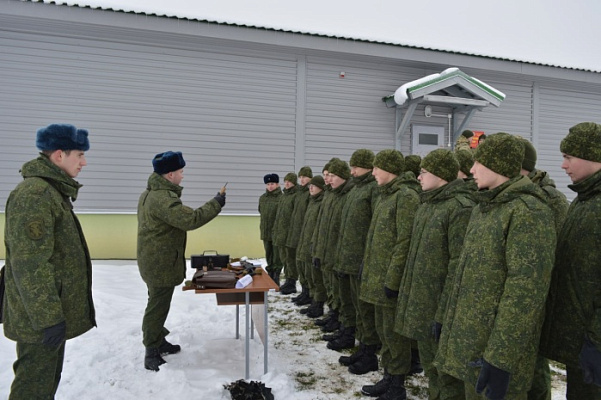 Занятие по обеспечению безопасности военной службы