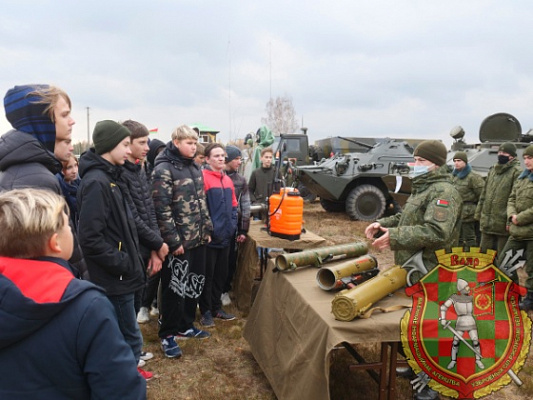 В гостях у воинов РХБ защиты