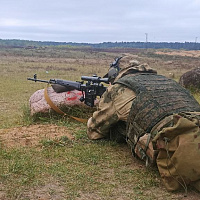 Контрольные занятия по огневой подготовке с военнослужащими 11 омбр