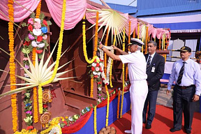 На верфи GRSE заложен киль фрегата «Проекта 17A» для ВМС Индии