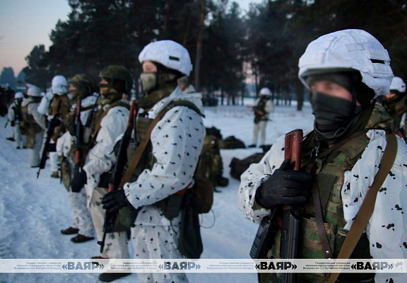 Смотр готовности одной из воинских частей ЗОК в рамках комплексной проверки боеготовности Вооружённых Сил