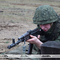 Занятие по огневой подготовке с новым пополнением 6 омбр
