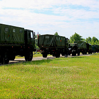 Военнослужащие совершили 50-километровый марш
