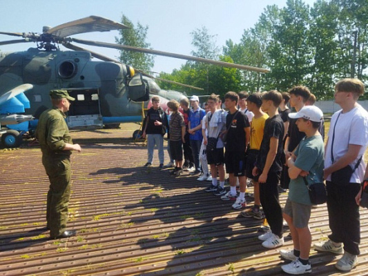 В рамках профориентационной работы