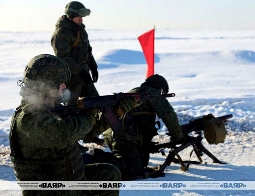 Занятия с военнообязанными, призванными из запаса