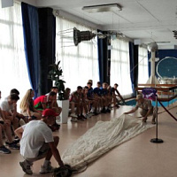 Минские суворовцы посетили находящийся в «Орлёнке» Дом авиации и космонавтики