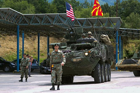 Планируемая поставка бронетранспортеров Stryker Северной Македонии