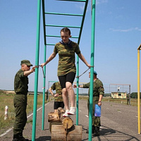 На полигоне Брестский проходит республиканский финал спортивно-патриотической игры «Зарница»