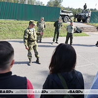 Участники тактико-специального учения «Военкор — 2023 прибыли на полигон Лосвидо