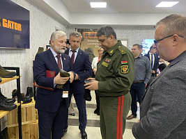 Делегация Минобороны Беларуси приняла участие в промышленном форуме