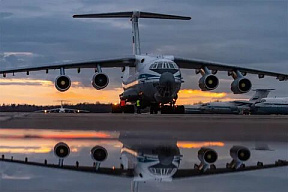 Боевые возможности транспортников Ил-76МД показали на видео