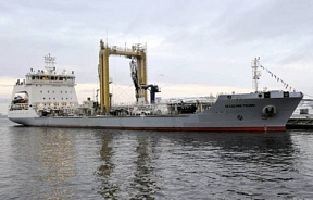 Новейший морской танкер «Академик Пашин» вошел в состав Северного флота