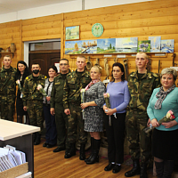 В гостях у сыновей