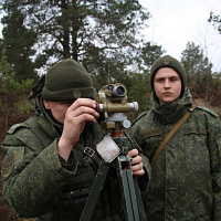 На полевом выходе — интенсивная боевая подготовка